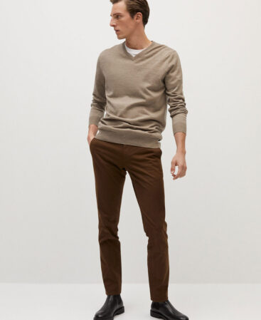 Wool/Cashmere basic cardigan